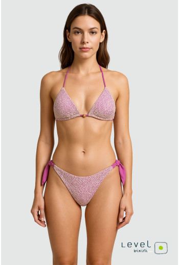 Bikini purple in lycra