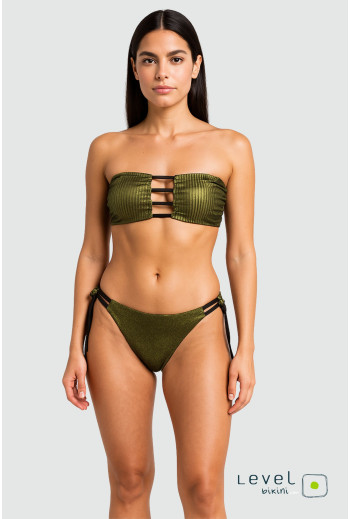 Bikini Fascia Verde Smeraldo